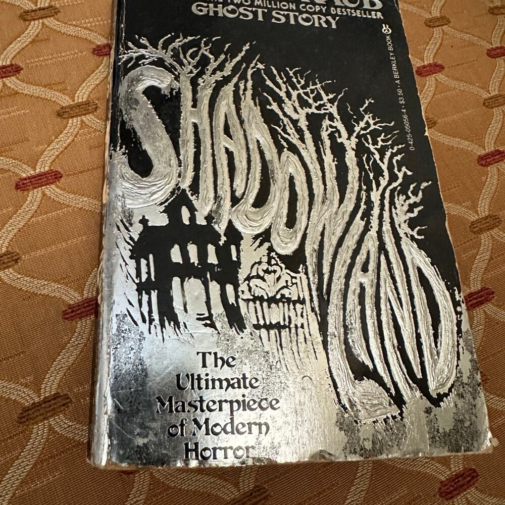 Shadowland Novel by Peter Straub‎ vintage paperback